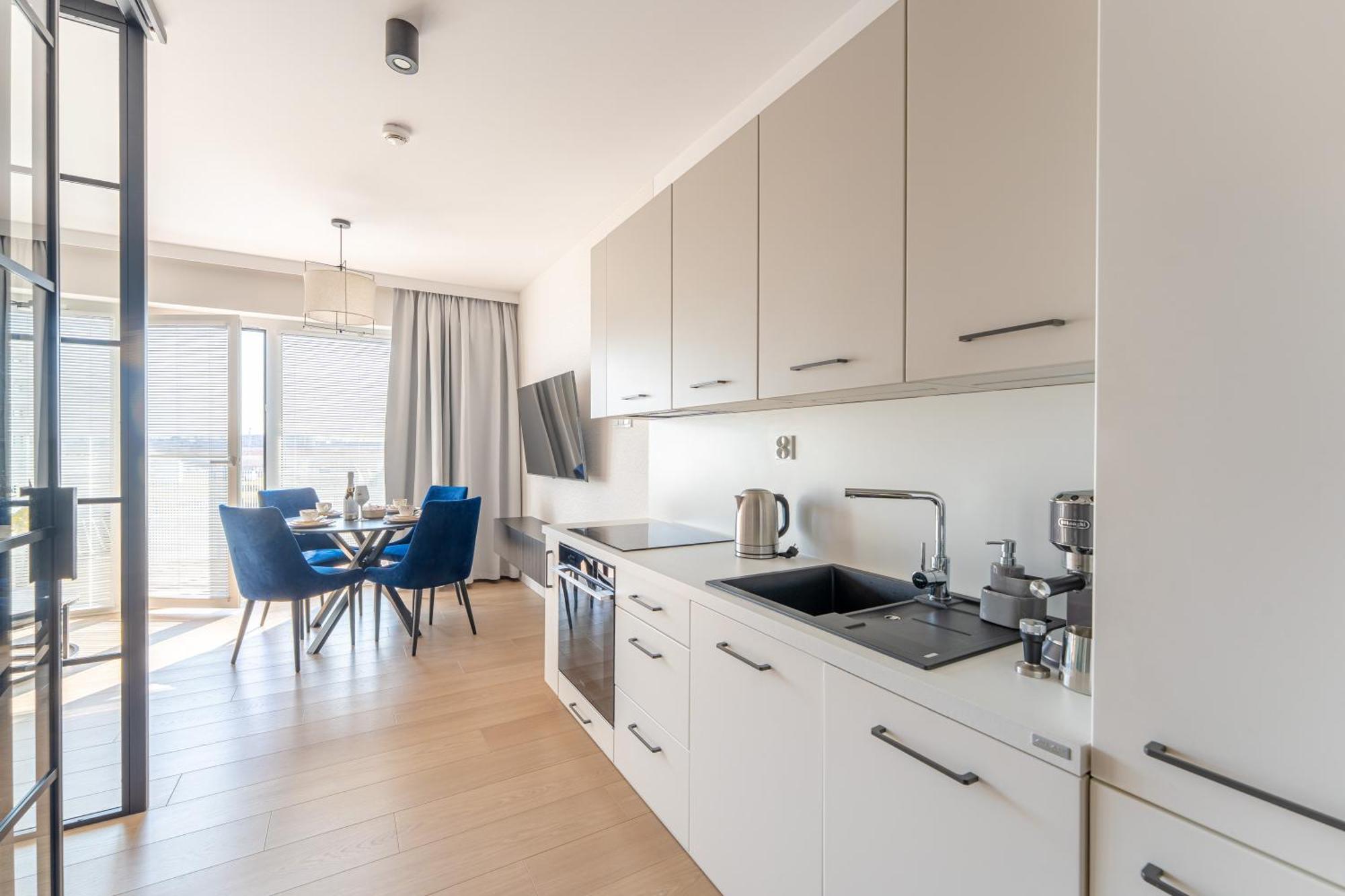 Apartamenty Lighthouse - Polanki Aqua - Blue Колобжег Екстер'єр фото